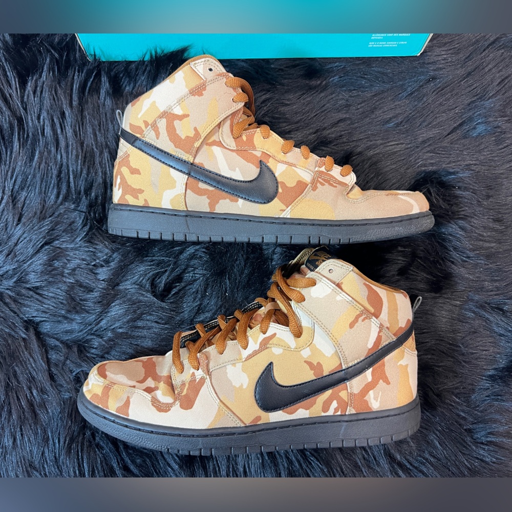 NIKE SB DUNK HIGH PRO | CAMO | Size 11.5M
